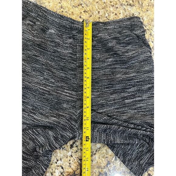 Lululemon Men Medium 9” Pace Breaker Unlined Jacquard Black White Running Shorts - Picture 10 of 15